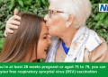 Pregnant women and older adults urged to get RSV vaccine