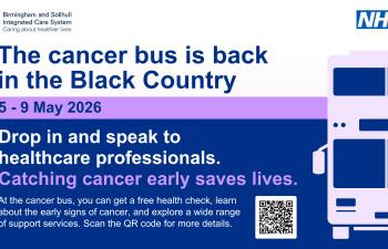 NHS cancer awareness bus comes to Wolverhampton