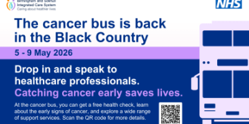 NHS cancer awareness bus comes to Wolverhampton