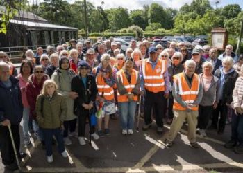 City walking group celebrates 25th anniversary