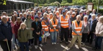 City walking group celebrates 25th anniversary