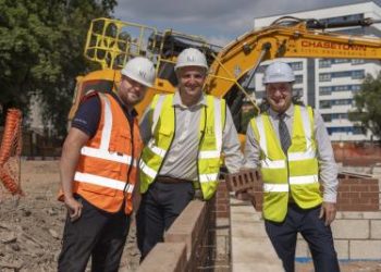 First bricks laid on second phase of new Heath Town homes