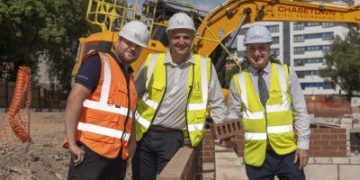First bricks laid on second phase of new Heath Town homes